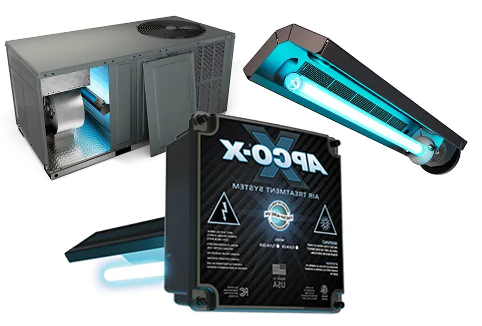 新鲜空气UV APCO-X空气净化器，适用于所有品牌和型号